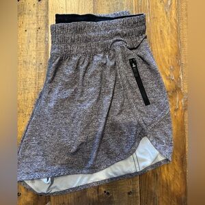 Lululemon Athletica Heathered Gray Athletic Shorts